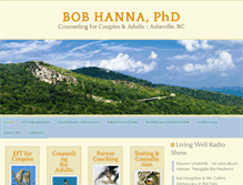 Tablet Screenshot of bobhannaphd.com
